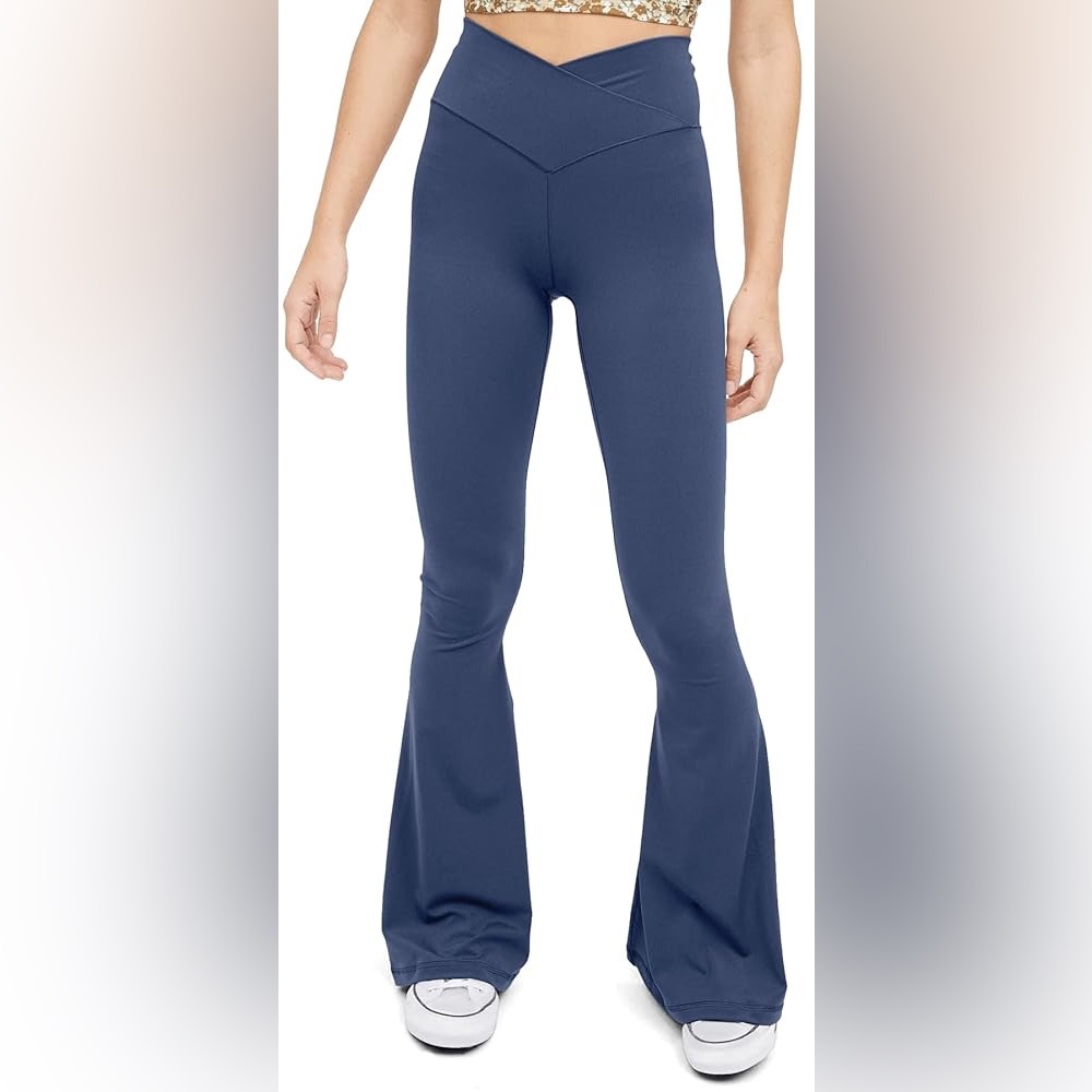 Aerie Navy High-Waisted Pants